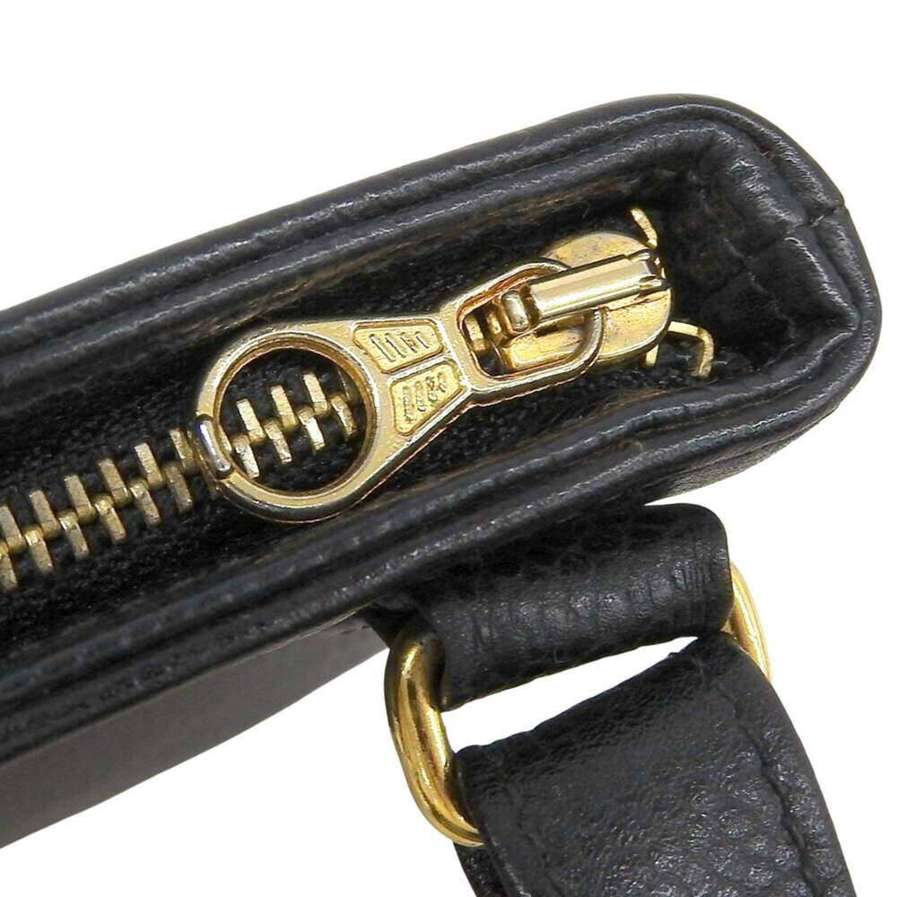 CHANEL Black Caviar Leather Logo Fanny Pack - Picture 6 of 8